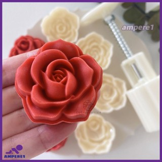 4 pcs 30g/50g Ejector Rose รูปร่างแม่พิมพ์สำหรับวันวาเลนไทน์/diy ตกแต่ง -AME1 -AME1