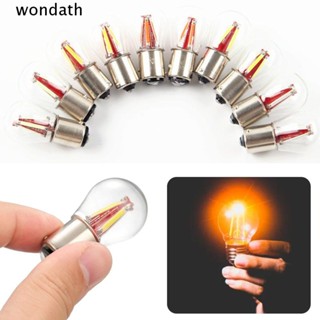 Wonda 1157 หลอดไฟเลี้ยว 1156 1157 DC 12V LED ทนทาน แบบเปลี่ยน สําหรับรถยนต์