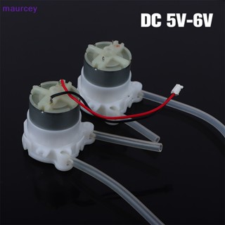 Maurcey DC 5V เครื่องปั๊มน้ําไมโครเพอริสตัลติก แปรงโลหะมีค่า มอเตอร์เกียร์ 500 เกียร์ ปั๊มน้ํา เสียงเงียบ ขนาดเล็ก สําหรับปั๊มน้ํา 5V TH