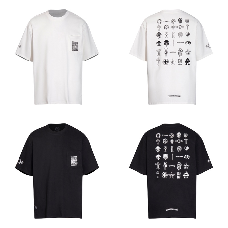 ขายร้อน 0C5HE3 ผู้ชายและผู้หญิงผ้าฝ้ายเสื้อยืดพิมพ์เต็มรูปแบบเสื้อแขนสั้นแฟชั่น Tees Unisex