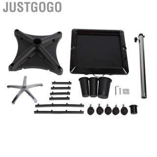 Justgogo Hair Extension Tool Tray Cart Height Adjust Movable Hairdressing CHW