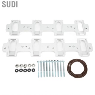 Sudi Intake Manifold Adapter Cyl Head To Rectangle Port Rustproof  High Strength for LSA LSX Cathedral