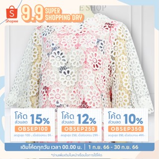 เสื้อลูกไม้ MIN1067 ยี่ห้อ Almini เสื้อลูกไม้ไทย เสื้อผู้ใหญ่ เสื้อผู้สูงอายุ เสื้อคนแก่ เสื้อคุณแม่ - Almini