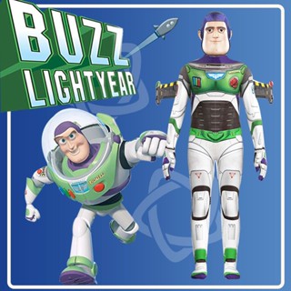 Buzz Lightyear ชุดบอดี้สูท ชุดคอสเพลย์ ซูเปอร์ฮีโร่ ฮาโลวีน สําหรับเด็ก