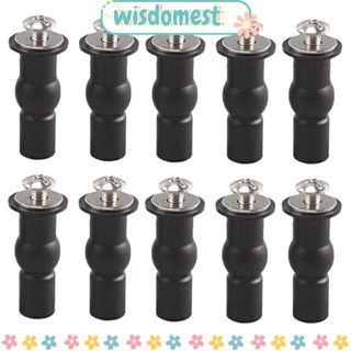 Wisdomest สกรูยาง สําหรับยึดห้องน้ํา 10 ชิ้น