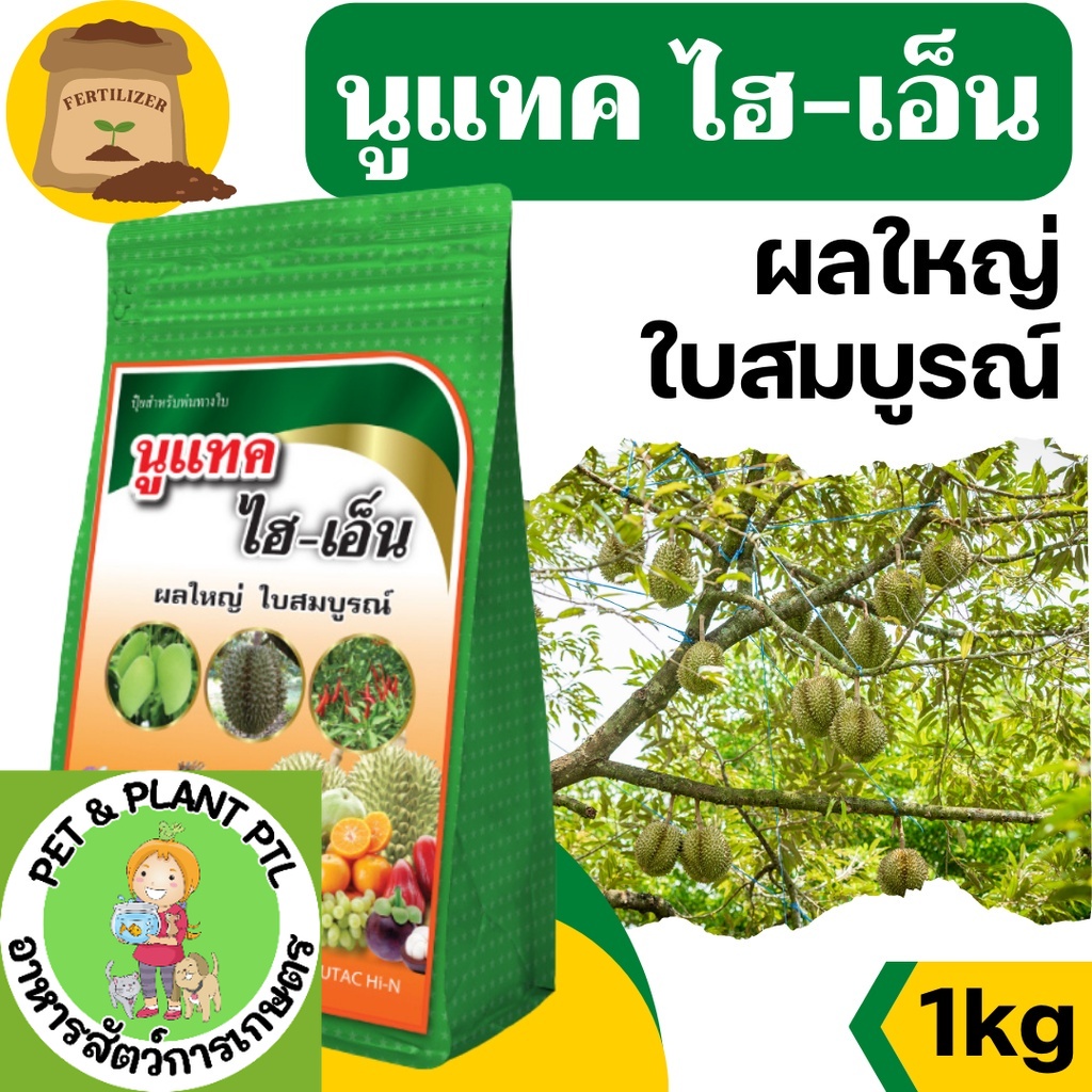 [1kg] นูแทค ไฮเอ็น -ผลใหญ่ ใบสมบูรณ์ -ขนาด 1 กิโลกรัม