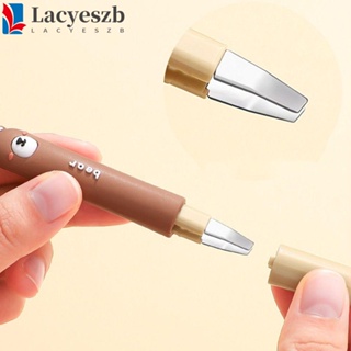 Lacyeszb แหนบถอนขนคิ้ว ขนจมูก ลายการ์ตูนสัตว์น่ารัก แบบมืออาชีพ สําหรับผู้ชาย