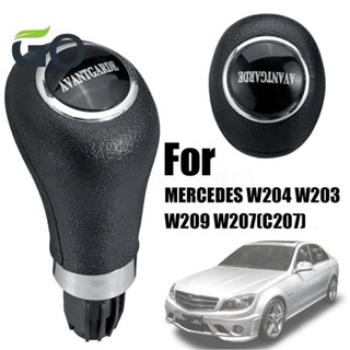 ปลอกหนังหุ้มเกียร์รถยนต์ สําหรับ MERCEDES W204 W203 W209 W207(C207)