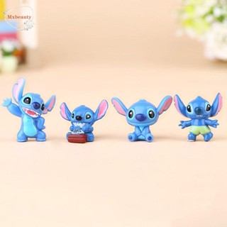 Mxbeauty โมเดลฟิกเกอร์ PVC รูปอนิเมะ Stitch เลือดร้อน ของเล่นสําหรับเด็ก