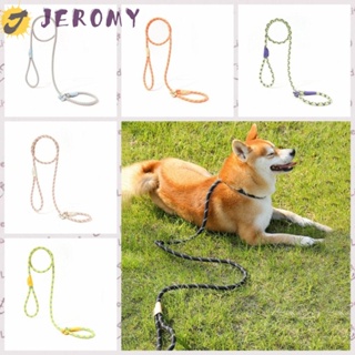 Jeromy เชือกจูงสัตว์เลี้ยง ไนล่อน กันลื่น ปรับได้ กันระเบิด สําหรับจูงสุนัขเดิน