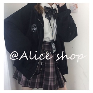 Alice  เสื้อผ้าผู้ญิง แขนยาว เสื้อฮู้ด คลุมหญิง สไตล์เกาหลี แฟชั่น  สวยงาม คุณภาพสูง ทันสมัย fashion WWY239032Z 36Z230909