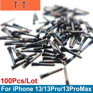  สกรูกรอบด้านล่าง แบบเปลี่ยน สําหรับ iPhone 13 Pro Max Mini 13Pro 100 ชิ้นต่อล็อต