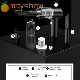 Mayshow น้ํายาล้างรถ|เครื่องดูดฝุ่นอัตโนมัติ แบบมือถือ แบบพกพา ใช้เปียก และแห้ง สําหรับทําความสะอาดรถยนต์