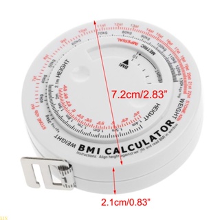 Xin BMI เทปวัดน้ําหนัก ยืดหดได้ ลดน้ําหนัก 150 ซม.