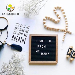 Tarsureth บอร์ดตัวอักษร 10x10 นิ้ว สําหรับตกแต่งผนังบ้านฟาร์ม