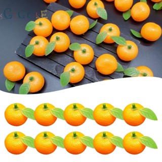 ⭐NEW ⭐Simulation Orange Plastic Foam 3.3x3.2cm Fake Orange For Interior Decoration