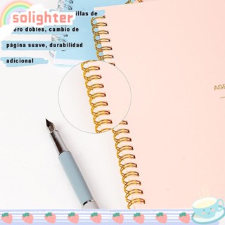 Solighter สมุดโน๊ต แพลนเนอร์รายสัปดาห์ สําหรับจัดระเบียบตารางงาน สํานักงาน