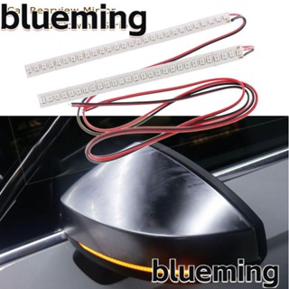 Blueming2 ไฟเลี้ยวติดกระจกมองหลังรถยนต์ กันน้ํา 15 ซม. 17 ซม. 18 ซม. 28 ซม. 1 คู่