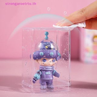 Strongaroetrtu กล่องเก็บตุ๊กตา แบบใส กันฝุ่น