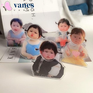 Vanes1 หัวเขย่า แบบอะคริลิค น่ารัก สร้างสรรค์ สําหรับตกแต่งภายในรถยนต์