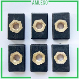 [Amleso] น็อตรางเรือคายัค แบบเปลี่ยน 6 ชิ้น 6 ชิ้น