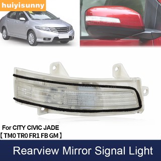 Hys ไฟเลี้ยวติดกระจกมองหลัง LED สําหรับ CIVIC TR0 2012~2014 FB2 FB3 CITY TM0 2009-2014 GM2 GM3 JADE 2014-2017 34350-TM0-H01 34300-TM0-H01