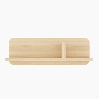 Koncept furniture ชั้นแขวน รุ่น Bingsoo สีไม้อ่อน (60x18x20 ซม.)