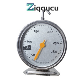 Ziqqucu เครื่องวัดอุณหภูมิเตาอบ แบบ Dial สําหรับเตาแก๊สและเตาอบไฟฟ้า อ่านทันที สําหรับย่างเนื้อสัตว์ หรือทําอาหารเค้ก