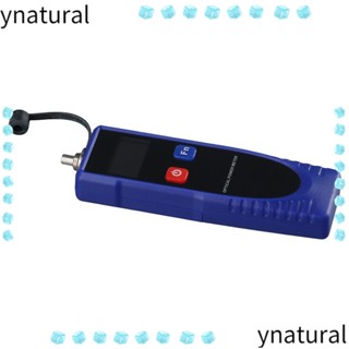 Ynatural เครื่องทดสอบสายเคเบิล ใช้แบตเตอรี่ หน้าจอ LCD ขนาดใหญ่ ยาว 6 ออปติก -70~6dBm