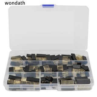 Wonda หัวบอร์ด PCB 6 8 10 Pins แถวคู่ 3 Pins 2.54 มม. 110 ชิ้น