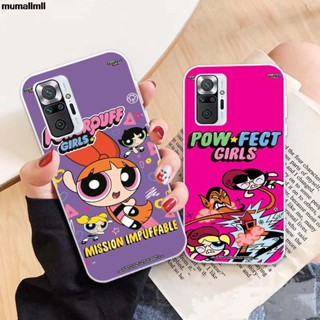 เคสโทรศัพท์มือถือ ลาย powerpuff girls สําหรับ Xiaomi Redmi Note 10 11 11S 10T M3 M4 K40 F3 X3 11T GT Gaming Pro Plus Max 4G 5G รูปแบบ 05