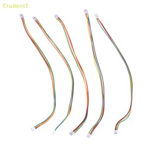 [ErudentT] สายเคเบิลเชื่อมต่อไมโคร SH 1.0 มม. 4-Pin JST 150 มม. 5 ชิ้น [ใหม่]