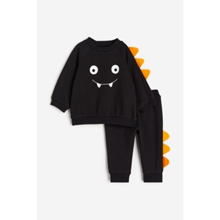 H&amp;M  Boy 2-piece appliquéd sweatshirt set 1201772_1