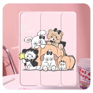 พับได้ เคาไอแพด ลายการ์ตูน เคสใสไอแพด Mikko ไอเเพด 10.2 gen7/8/9 iPad gen10 ipad Pro11 2018-2022 ipad 10.9 Air4/5 mini45