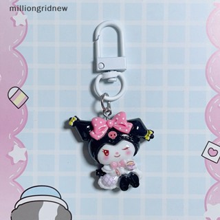 [milliongridnew] Sanrio พวงกุญแจเรซิ่น จี้การ์ตูนสุนัข Cinnamon Kuromi Melody น่ารัก สําหรับแขวนกระเป๋า หูฟัง