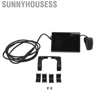 Sunnyhousess LCD Display Button Operation Clear Interface Bike Panel 24V 36V 48V for Refit