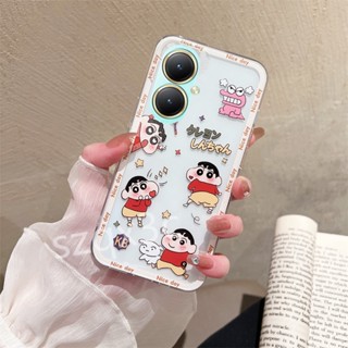 เคสโทรศัพท์มือถือ ซิลิโคนนุ่ม ใส กันรอยกล้อง ลายการ์ตูนซุปเปอร์แมน มอนสเตอร์ สําหรับ VIVO V29 V27 V27e VIVO Y78 Y27 Y36 Y02 Y02T Y02A V25e V25 Pro 5G 4G