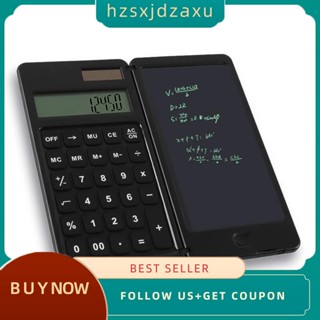 【hzsxjdzaxu】เครื่องคิดเลข 10 หลัก พร้อมโต๊ะเขียนหนังสือ ลบได้ สําหรับบ้าน การเงิน