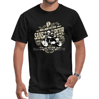 เสื้อยืด พิมพ์ลาย Cafe Racer Rockabilly สไตล์วินเทจ ฮาราจูกุ สําหรับผู้ชาย