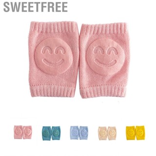 Sweetfree Crawling Knee Pads  Slip Breathable Cotton Baby Protectors Unisex for Infant