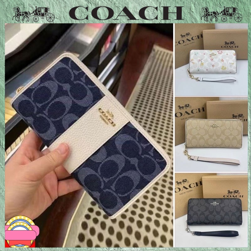 【Coach】banquet bag กระเป๋าผู้หญิง &gt; กระเป๋าสตางค์ &gt; กระเป๋าสตางค์ใบยาว