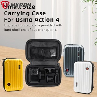 Myron กระเป๋าเก็บกล้องแอคชั่น กันน้ํา แบบพกพา อุปกรณ์เสริม สําหรับ DJI Osmo Action 4 3