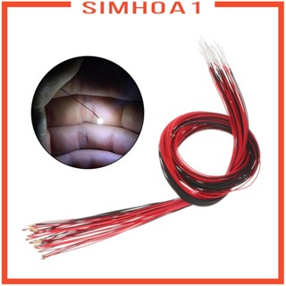 [Simhoa1] ไฟ LED 0805 Pre SMD ยาว 11.8 นิ้ว 20 ชิ้น ไฟบัดกรี DC 3V