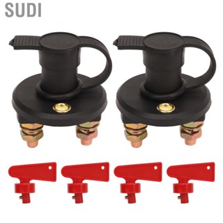 Sudi Disconnect Switch Universal Fit DC12 To 24V Quick Disconnection Safe Kill for Truck Yacht Car