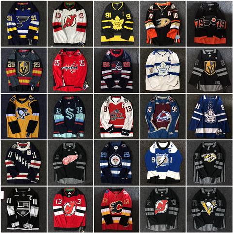 NHL Hockey Jersey Hockey Retro Jersey Plus Size Sweatshirt Street Dance bboy Loose Hip Hop hiphop Je