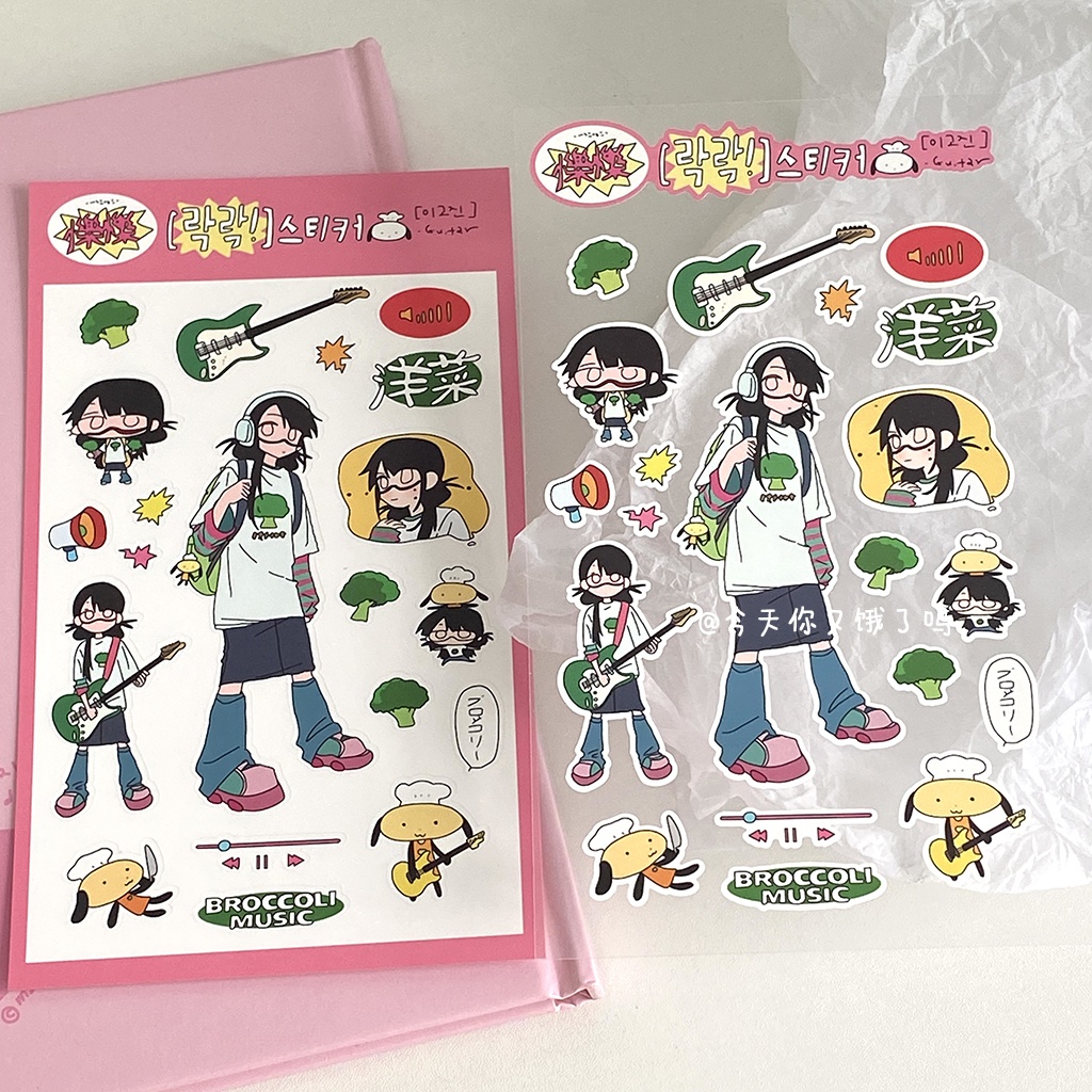 สติกเกอร์ใส ลายการ์ตูนแมวน่ารัก สําหรับติดตกแต่งสมุดภาพ การ์ด