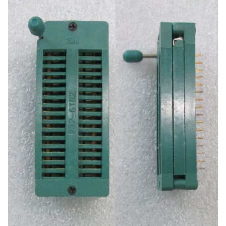 ZIF Socket 32 Pin Universal ZIF DIP Tester IC (2.54mm)- ขาทอง (GOLD PIN )