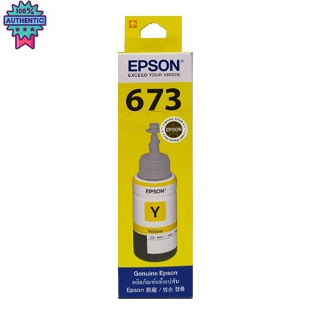 EPSON 673 น้ำหมึกเติมแท้สำหรั EPSON L-Series L800,L850,L1800