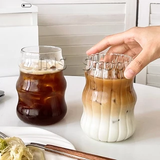 INS ถ้วยชานมแก้วกาแฟ ทรงกลม สไตล์เกาหลี มีขนาดให้เลือก coffee cup