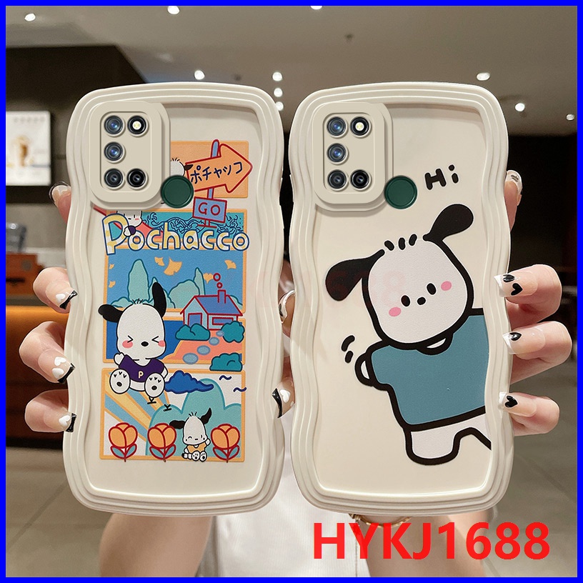 เคส Realme 7i Realme C17 เคสโทรศัพท์มือถือ ซิลิโคน tpu ลายคลื่นใหญ่ สําหรับ DBL